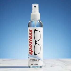 Spotless Lens Cleaner Spray Bottle  6 oz.